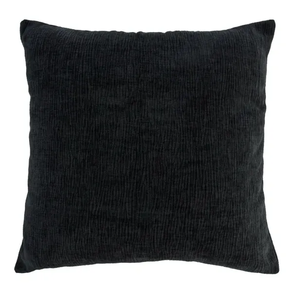 FORRO COJIN CHENILLE 45X45 ONDAS NEGRO_7702997018756